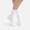 Lot De 2 Paires De Chaussettes Blanches Femme En Coton Modal 1 Lot De 2 Paires De Chaussettes Blanches Femme En Coton Modal -Offres DIM Boutique D017DM2 0HY 01