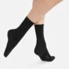Lot De 2 Paires De Chaussettes Noires Femme En Coton Modal 2 Lot De 2 Paires De Chaussettes Noires Femme En Coton Modal -Offres DIM Boutique D017DM2 0HZ 01
