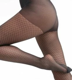 Collant Noir Voile Bijoux 23D Madame So Chic -Offres DIM Boutique D01JYM1 0HZ 03