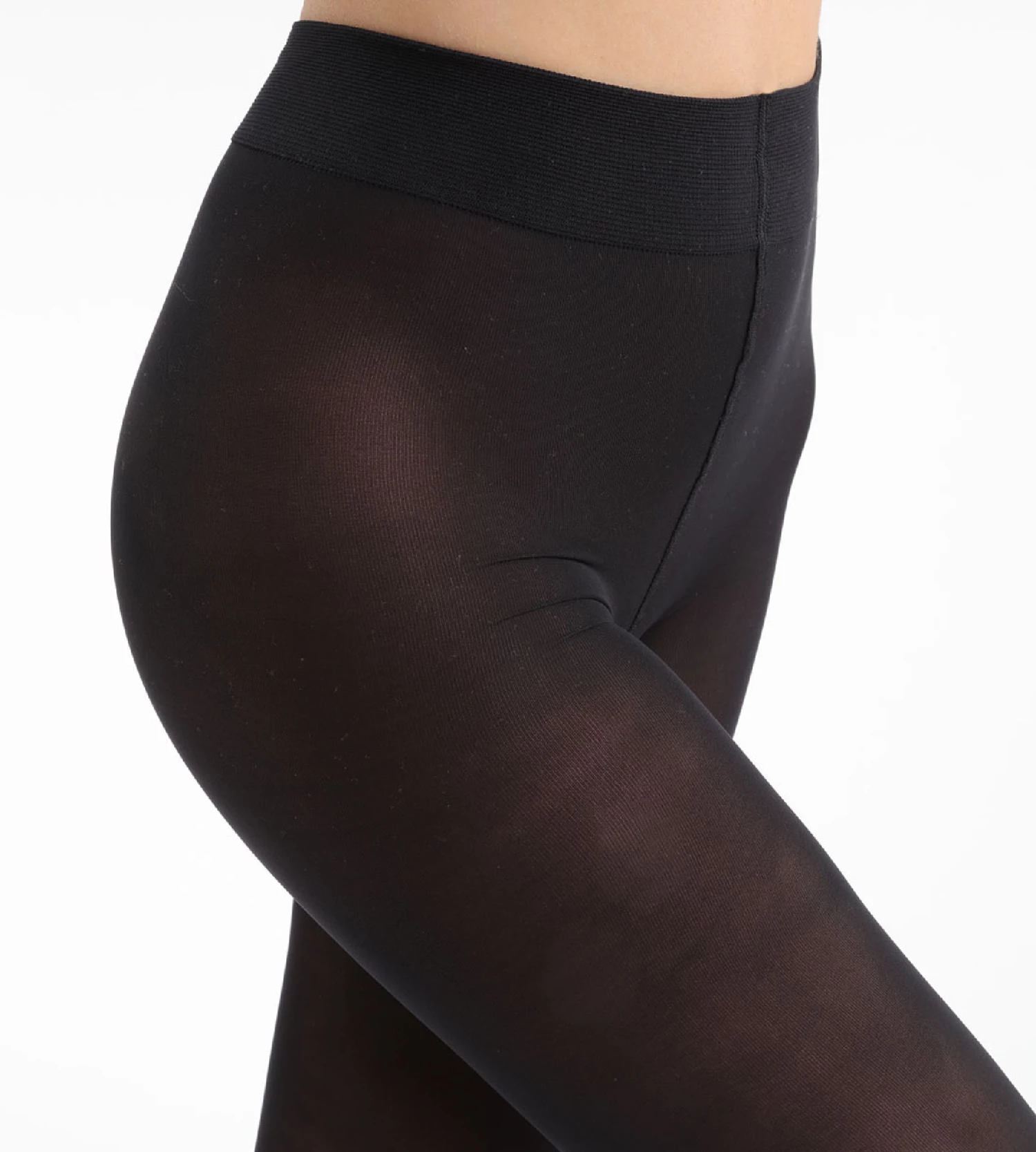 Collant Noir Dim Signature Semi-Opaque Douceur Velouté 40D 6 Collant Noir Dim Signature Semi-Opaque Douceur Velouté 40D – Image 4