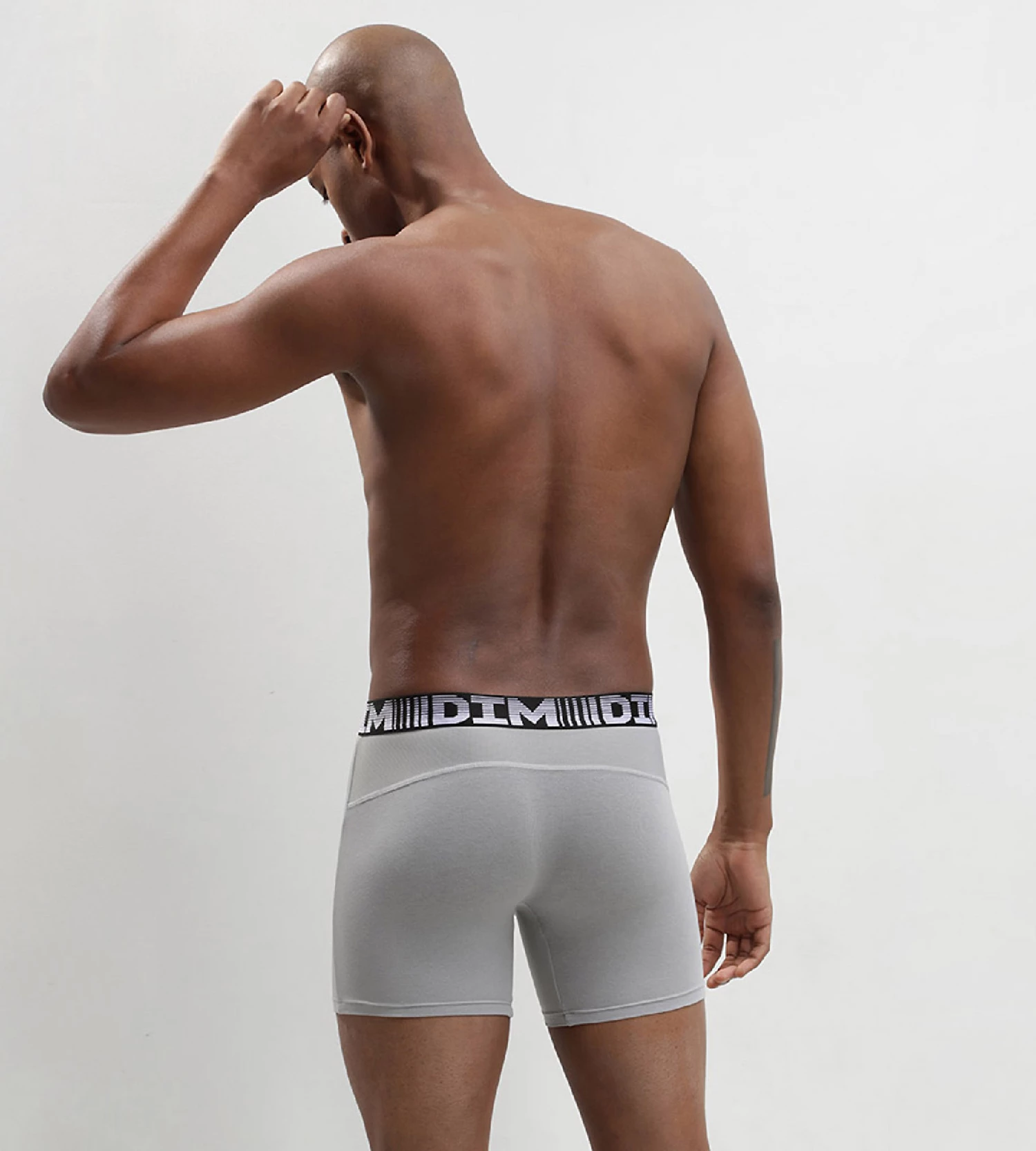 Lot De 2 Boxers Longs Homme Respirants Noir Gris 3D Flex Air 6 Lot De 2 Boxers Longs Homme Respirants Noir Gris 3D Flex Air – Image 4