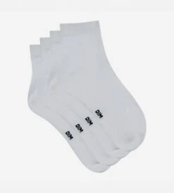 Lot De 2 Socquettes Blanches Seconde Peau Femme -Offres DIM Boutique D025WM2 0HY 02