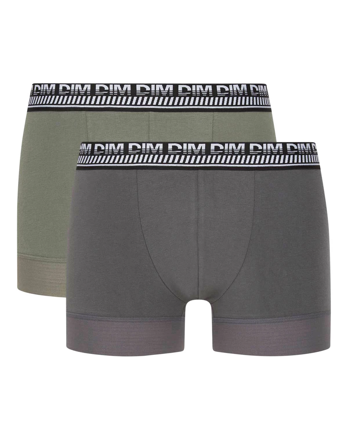 Lot De 2 Boxers Homme En Coton Extensible Vert Olive Stay And Fit 5 Lot De 2 Boxers Homme En Coton Extensible Vert Olive Stay And Fit – Image 3