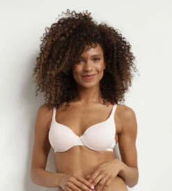 Soutien-gorge Corbeille Ampliforme Rose Ballerine InvisiFree De Dim