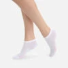 Lot De 2 Socquettes Invisibles Blanches Light Coton Femme -Offres DIM Boutique D03ONM2 0HY 01