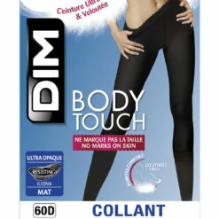 Collant Ultra Opaque Noir 60D Body Touch 9 Collant Ultra Opaque Noir 60D Body Touch -Offres DIM Boutique D03SBM1 0HZ 06