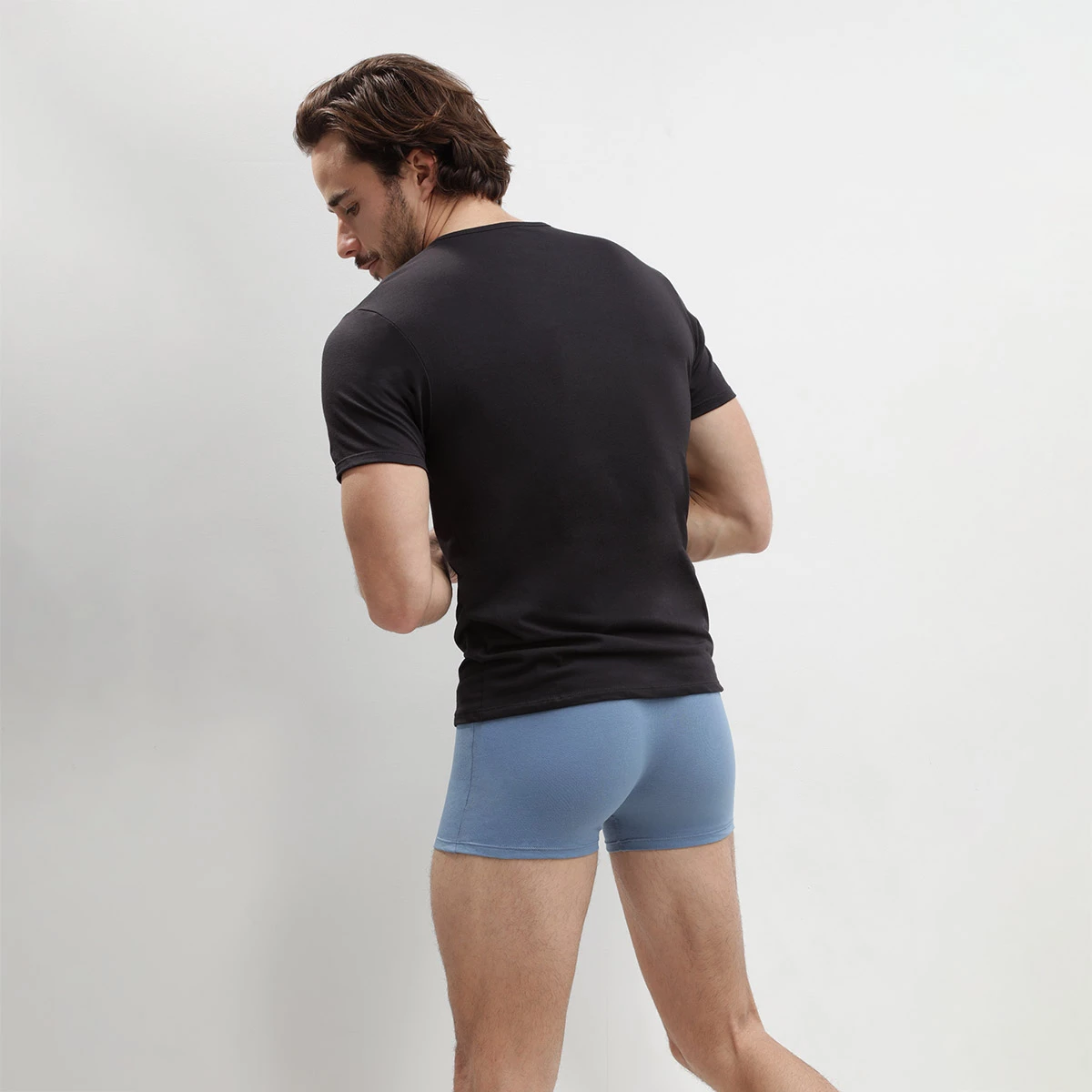 Lot De 2 T-shirts Col Rond Thermorégulation Active Noir X-TEMP® Dim 5 Lot De 2 T-shirts Col Rond Thermorégulation Active Noir X-TEMP® Dim – Image 3