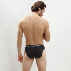 Lot De 3 Slips X-Temp® Noirs Coton Stretch Pour Homme 9 Lot De 3 Slips X-Temp® Noirs Coton Stretch Pour Homme -Offres DIM Boutique D041AT3 0HZ 03