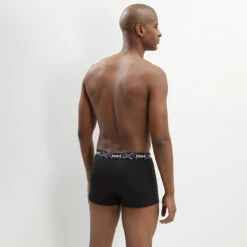 Lot De 2 Boxers Noirs X-TEMP® En Coton Stretch 9 Lot De 2 Boxers Noirs X-TEMP® En Coton Stretch -Offres DIM Boutique D041BT2 0HZ 03