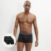 Lot De 3 Boxers Noirs X-TEMP® En Coton Stretch Pour Homme 2 Lot De 3 Boxers Noirs X-TEMP® En Coton Stretch Pour Homme -Offres DIM Boutique D041BT3 0HZ 01