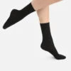 Chaussettes Unies Noires En Laine Douce Femme 2 Chaussettes Unies Noires En Laine Douce Femme -Offres DIM Boutique D04CRM1 0HZ 01