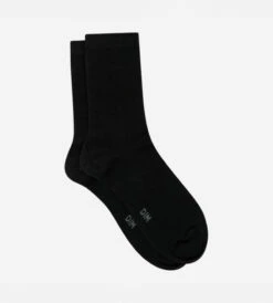 Chaussettes Unies Noires En Laine Douce Femme -Offres DIM Boutique D04CRM1 0HZ 02