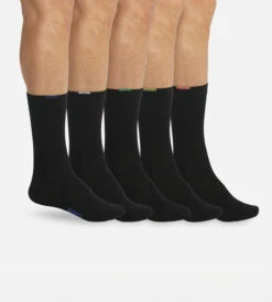 Lot De 5 Paires Chaussettes Noires EcoDIM Homme