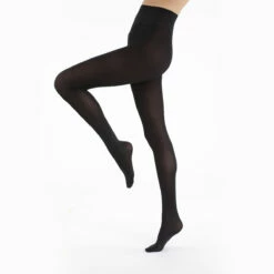Collant Noir Diam's Jambes Fuselées Ultra-opaque 70D