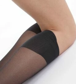 Lot De 2 Mi-bas Noirs AbsoluFlex Transparents 20D -Offres DIM Boutique D04KUM2 0HZ 03