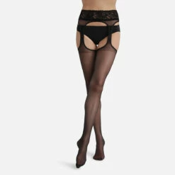 Collant Noir Infiniment Jarretelles 20D 7 Collant Noir Infiniment Jarretelles 20D -Offres DIM Boutique D05ZVE1 0HZ 01 1