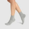Lot De 2 Paires De Socquettes Coton Et Lurex Argenté Gris Coton Style 1 Lot De 2 Paires De Socquettes Coton Et Lurex Argenté Gris Coton Style -Offres DIM Boutique D06JOM2 9OP 01