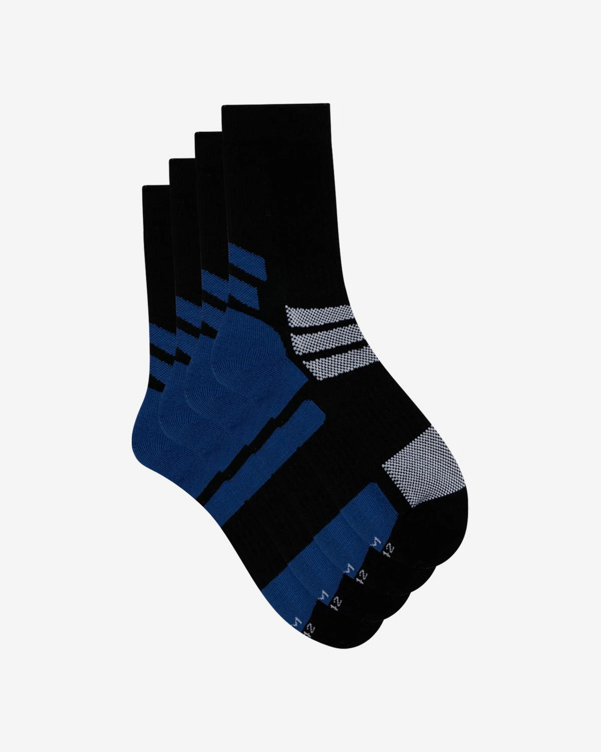 Lot De 2 Paires De Chaussettes Homme Impact Medium Noir Dim Sport 5 Lot De 2 Paires De Chaussettes Homme Impact Medium Noir Dim Sport â Image 3