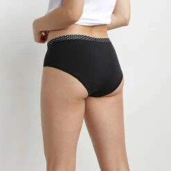 Lot De 2 Shortys Femme Noir Pois Et Noir Pour Femme Body Mouv -Offres DIM Boutique D06W7M2 8Q0 02