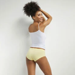 Lot De 2 Shorties Seconde Peau En Coton Et Nylon Bleu Lin Oh My Dim’s -Offres DIM Boutique D06W7M2 ALS 04