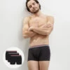 Lot De 3 Boxers Coton Stretch Noir Pour Homme Daily Colors 2 Lot De 3 Boxers Coton Stretch Noir Pour Homme Daily Colors -Offres DIM Boutique D06XPT3 0HZ 01