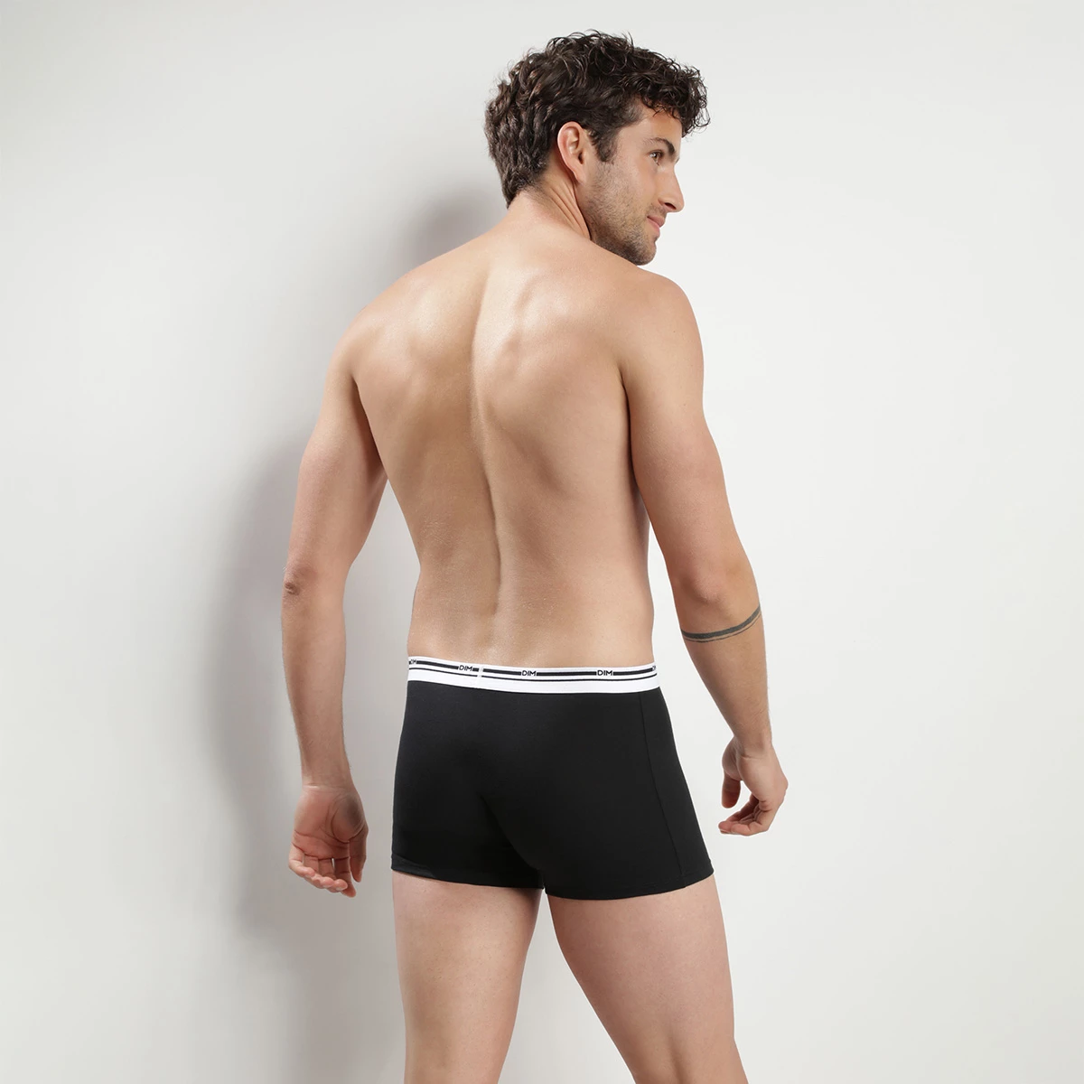 Lot De 3 Boxers Homme En Coton Stretch Noir Bleu Gris Classic Colors 5 Lot De 3 Boxers Homme En Coton Stretch Noir Bleu Gris Classic Colors – Image 3