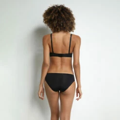 Soutien-gorge Invisible Noir Sans Armatures - Dim InvisiFree -Offres DIM Boutique D07HDC1 0HZ 04