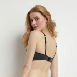 Soutien-gorge Triangle Ampliforme Sans Armatures Gris InvisiFree Dim -Offres DIM Boutique D07HDC1 9JI 02