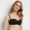 Soutien-gorge Bandeau Noir Sans Armatures Pour Femme InvisiFree