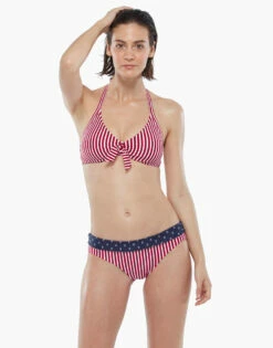 Haut De Maillot De Bain Réversible Sans Armatures à Rayures Rouges 11 Haut De Maillot De Bain Réversible Sans Armatures à Rayures Rouges -Offres DIM Boutique D07OIPA 9YB 03