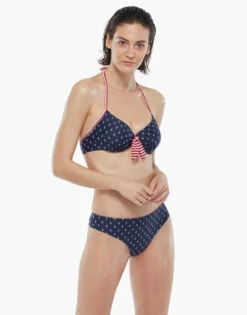 Haut De Maillot De Bain Réversible Avec Armatures à Imprimé Marin -Offres DIM Boutique D07ONPA 9YB 03