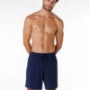 Short De Pyjama Homme En Jersey 100% Coton, Bleu Marine 1 Short De Pyjama Homme En Jersey 100% Coton, Bleu Marine -Offres DIM Boutique D07S7P1 A9H 01