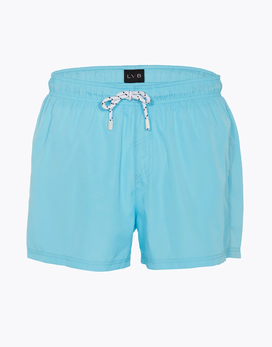 Maillot De Bain Court Pour Homme Bleu Avec Imprimé Vagues 7 Maillot De Bain Court Pour Homme Bleu Avec Imprimé Vagues – Image 5