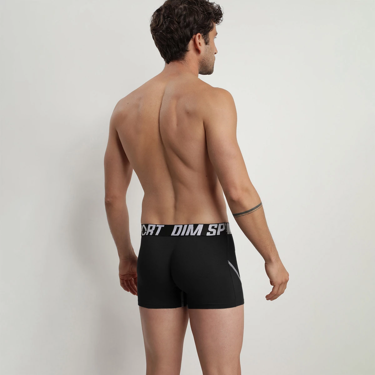 Lot De 3 Boxers Homme Coton à Thermoregulation Active Noir Dim Sport 5 Lot De 3 Boxers Homme Coton à Thermoregulation Active Noir Dim Sport – Image 3