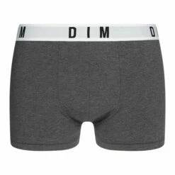 Boxer Gris Foncé En Coton Modal Ceinture Unie Dim Originals -Offres DIM Boutique D08TQC1 0HV 02