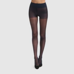 Collant Transparent Bleu Marine Perfect Contention De Dim 25D -Offres DIM Boutique D08W9E1 0HC 01