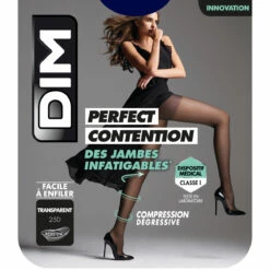 Collant Transparent Bleu Marine Perfect Contention De Dim 25D -Offres DIM Boutique D08W9E1 0HC 06