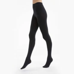 Collant Ultra-Opaque Noir Pour Femme Perfect Contention 80D