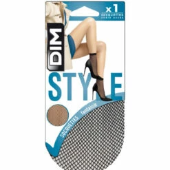 Socquettes Noires En Résille Pour Femme Style -Offres DIM Boutique D08ZDM1 0HZ 06