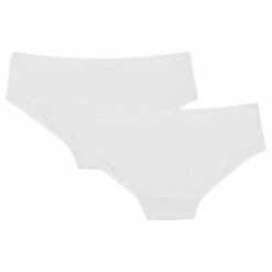 Lot De 2 Shorties Fille Blancs Et Noir - Pocket Micro -Offres DIM Boutique D092RP2 0HY 02 ghost back