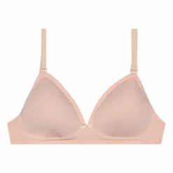 Soutien-gorge Triangle Rose Poudré DIM Girl -Offres DIM Boutique D092XC1 2BU 03