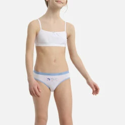 Lot De 2 Brassières Filles En Coton Stretch Noir Blanc Basic Coton 12 Lot De 2 Brassières Filles En Coton Stretch Noir Blanc Basic Coton -Offres DIM Boutique D093EC2 0HZ 04