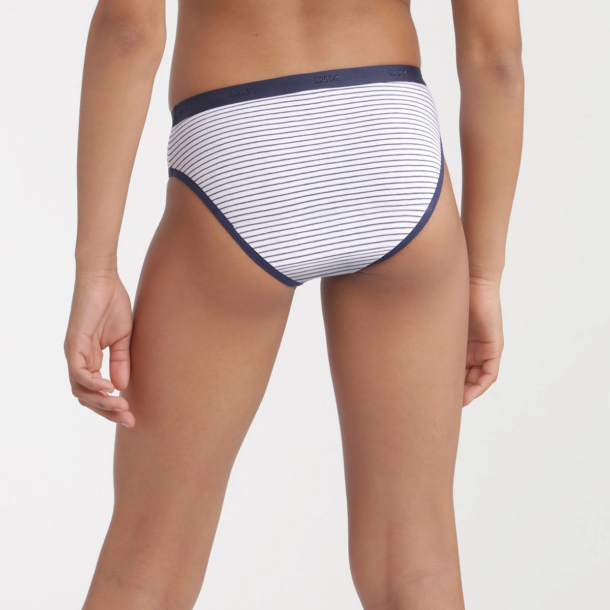 Lot De 3 Culottes Bleu Et Imprimé Les Pockets DIM Girl 5 Lot De 3 Culottes Bleu Et Imprimé Les Pockets DIM Girl – Image 3