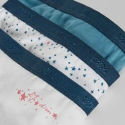Lot De 3 Slips Fille En Coton Stretch à étoiles Blanc Bleu Les Pockets 9 Lot De 3 Slips Fille En Coton Stretch à étoiles Blanc Bleu Les Pockets -Offres DIM Boutique D093GP3 AIB 03 front detail