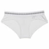 Shorty Fille Coton Stretch Blanc Avec Impressions Argentées Dim Sport -Offres DIM Boutique D093NC1 0HY 01 ghost