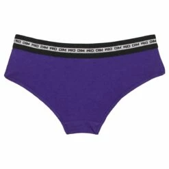 Shorty Fille Coton Stretch Violet Avec Impressions Argentées Dim Sport -Offres DIM Boutique D093NC1 AI6 02 ghost back
