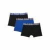Lot De 3 Boxers Garçon Coton Stretch Ceinture Contrastée Bleu EcoDim 2 Lot De 3 Boxers Garçon Coton Stretch Ceinture Contrastée Bleu EcoDim -Offres DIM Boutique D096SC3 295 01