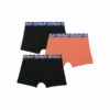 Lot De 3 Boxers Garçon Coton Stretch Ceinture Contrastée Orange EcoDim 2 Lot De 3 Boxers Garçon Coton Stretch Ceinture Contrastée Orange EcoDim -Offres DIM Boutique D096SC3 AFK 01