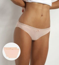 Lot De 2 Culottes Pour Femme Roses DIM Fashion 9 Lot De 2 Culottes Pour Femme Roses DIM Fashion -Offres DIM Boutique D09AJP2 8TW 01 1