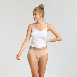 Lot De 2 Hipsters Coton Stretch Skin Rose Dim Basic Fashion -Offres DIM Boutique D09AKP2 8TW 03